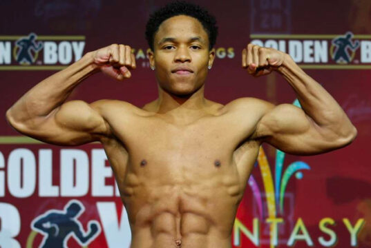 Floyd Schofield takes on Haskell Rhodes in the main event of Saturday's Golden Boy card in Texas Photo Credit: Cris Esqueda/Golden Boy