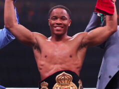 Floyd Schofield dropped Haskell Rhodes three times on route to a unanimous decision win in Texas on Saturday Photo Credit: Chris Esqueda/ ﻿Golden Boy Promotions