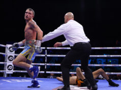 Dalton Smith's stopped Sam Maxwell with a 7th round KO to win the British Super Lightweight championship outright and claim the Commonwealth title. Photo Credit: Mark Robinson/Matchroom Boxing