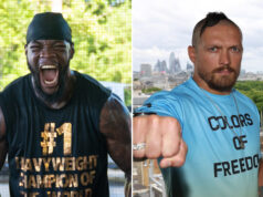Deontay Wilder is convinced that Oleksandr Usyk is afraid to fight him Photo Credit: Ryan Hafey/Premier Boxing Champions/Mark Robinson/Matchroom Boxing