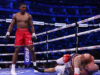 Anthony Joshua destroyed Robert Helenius with a brutal one-punch knockout on Saturday at the O2 Arena Photo Credit: Mark Robinson/Matchroom Boxing