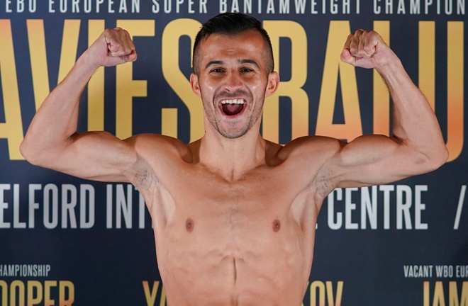 Baluta is aiming to upset another Brit in McCann Photo Credit: Queensberry Promotions