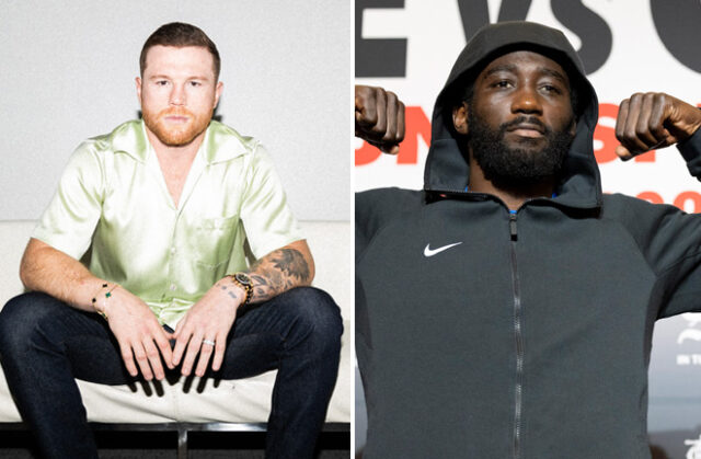 Canelo Alvarez says a fight with Terence Crawford can only happen at super middleweight Photo Credit: Amanda Westcott/Esther Lin/SHOWTIME