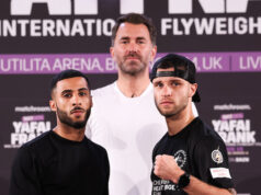 Galal Yafai faces Tommy Frank in Birmingham on Saturday, live on DAZN Photo Credit: Mark Robinson/Matchroom Boxing