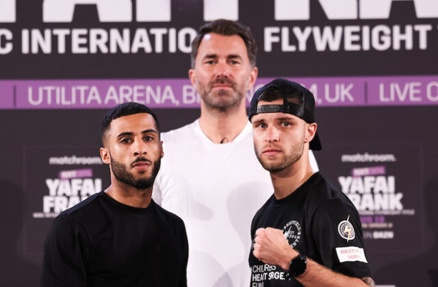 Galal Yafai faces Tommy Frank in Birmingham on Saturday, live on DAZN Photo Credit: Mark Robinson/Matchroom Boxing