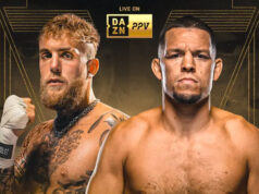 Jake Paul faces former UFC star, Nate Diaz in Dallas on Saturday, live on DAZN pay-per-view