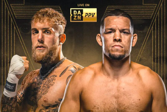 Jake Paul faces former UFC star, Nate Diaz in Dallas on Saturday, live on DAZN pay-per-view