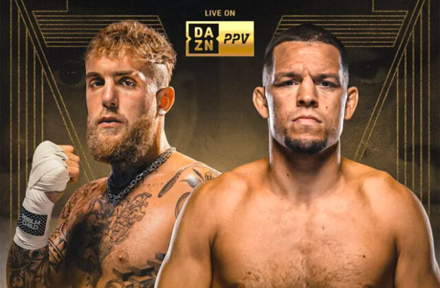 Jake Paul faces former UFC star, Nate Diaz in Dallas on Saturday, live on DAZN pay-per-view