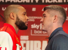 Liam Smith faces Chris Eubank Jr in a middleweight rematch in Manchester on Saturday, live on Sky Sports Box Office Photo Credit: Lawrence Lustig/BOXXER