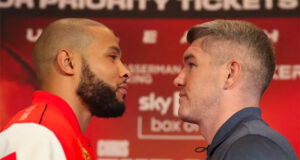 Liam Smith faces Chris Eubank Jr in a middleweight rematch in Manchester on Saturday, live on Sky Sports Box Office Photo Credit: Lawrence Lustig/BOXXER