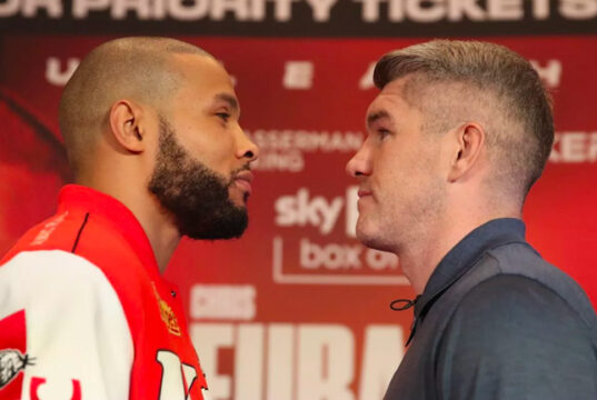 Liam Smith faces Chris Eubank Jr in a middleweight rematch in Manchester on Saturday, live on Sky Sports Box Office Photo Credit: Lawrence Lustig/BOXXER