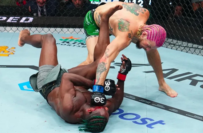 O'Malley knocked out Sterling to become UFC bantamweight champion at UFC 292 in Boston on Saturday Photo Credit: Cooper Neill/Zuffa LLC via Getty Images