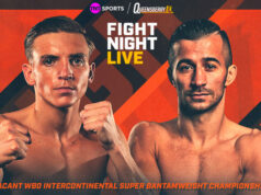 Dennis McCann takes on Inout Baluta at York Hall on Friday, live on TNT Sports Photo Credit: Queensberry Promotions