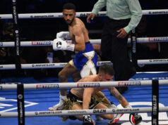 Galal Yafai Demolishes Tommy Frank in One Round. Photo Credit: Mark Robinson/Matchroom Boxing