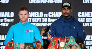 Canelo Alvarez battles Jermell Charlo in Las Vegas, live on SHOWTIME pay-per-view Photo Credit: Esther Lin/SHOWTIME