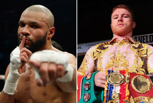 Chris Eubank Jr believes he is man to end Canelo Alvarez's unbeaten streak against British fighters Photo Credit: Lawrence Lustig/BOXXER/Ed Mullholland/Matchroom