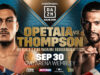 Jai Opetaia defends his IBF cruiserweight world title against Jordan Thompson in Wembley on Saturday, live on DAZN Photo Credit: Matchroom Boxing