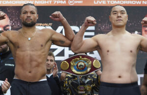 Joe Joyce looks to exact revenge over Zhilei Zhang in their rematch on Saturday, live on TNT Sports Photo Credit: Stephen Dunkley/Queensberry Promotions