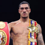 Opetaia made a successful first defence of his IBF and Ring Magazine belts Photo Credit: Mark Robinson/Matchroom Boxing