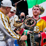 Alvarez retained his undisputed super middleweight titles Photo Credit: Sean Michael Ham / TGB Promotions