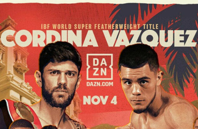 Cordina Vazquez Fight poster Credit: Matchroom Boxing