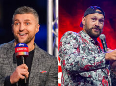 Carl Froch has labelled Tyson Fury vs Francis Ngannou a "joke", but insists it could be a masterstroke Photo Credit: Dave Thompson/Matchroom Boxing/Stephen Dunkley/Queensberry Promotions