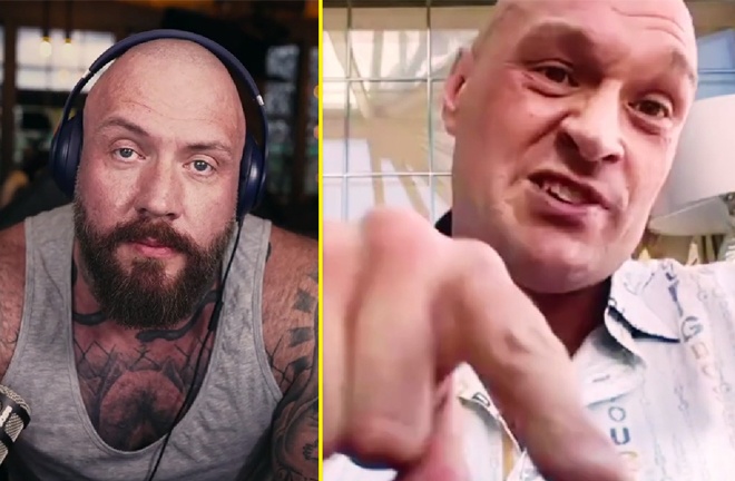 Fury and True Geordie clashed during an interview last year