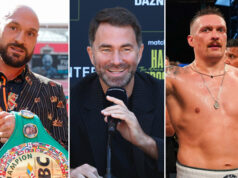 Eddie Hearn feels that Tyson Fury is not eager for a clash with Oleksandr Usyk Photo Credit: Stephen Dunkley/Queensberry Promotions/Ed Mulholland/Matchroom