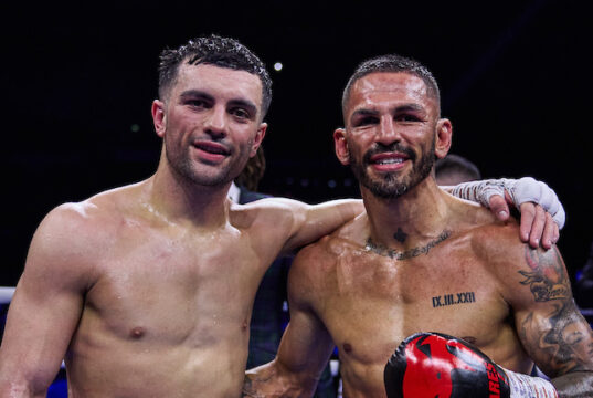 Jack Catterall beat Jorge Linares by unanimous decision Photo Credit: Mark Robinson/Matchroom Boxing