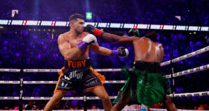 Tommy Fury scored a majority decision victory over KSI in Manchester. Photo Credit: Jason Cairnduff/ Action Images via Reuters