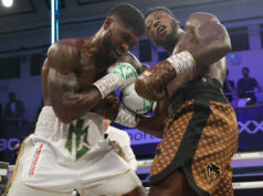 Chamberlain vs Lawal was a one sided affair (Photo Credit: Boxxer / Lawrence Lustig)