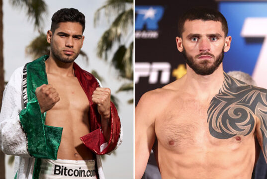 Gilberto Ramirez faces Joe Smith Jr in Las Vegas on Saturday night, live on DAZN Photo Credit: Mark Robinson/Matchroom Boxing/Mikey Williams (Top Rank via Getty Images)