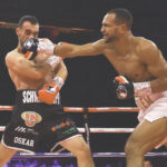 Harlem Eubank stopped Timo Schwarzkopf last time out. Photo Credit: Wasserman Boxing.
