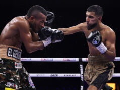 Masoud will hope to upset the Queensberry favourite Photo Credit: Mark Robinson / Matchroom Boxing