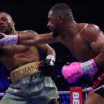Agyarko scored a split decision win over Williamson Photo Credit: Mark Robinson/Matchroom Boxing