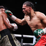 Benavidez battered Andrade in six rounds on Saturday Photo Credit: Amanda Westcott/SHOWTIME