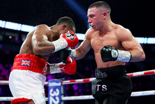 Nick Ball beats Isaac Dogboe in final eliminator, in line for WBC shot. Photo by Alex Livesey/Getty Images