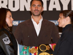 Many feel Katie Taylor's career could be on the line this weekend. Credit:Mark Robinson/Matchroom Boxing