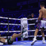 Jordan Gill dropped and stopped Michael Conlan in seven rounds in Belfast on Saturday Photo Credit: Mark Robinson/Matchroom Boxing