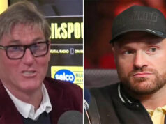 Fury and Jordan aren't the best of friends at the moment