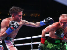 Jesse Rodriguez proved to be too much for Sunny Edwards in Arizona. Credit: Ed Mulholland/Matchroom.