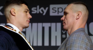 WBO cruiserweight world champion Chris Billam-Smith defends his title against Mateusz Masternak this Sunday night. Credit: Sky Sports