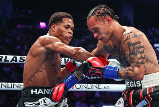 Haney dominated Prograis in a career best showing. Credit: Matchroom
