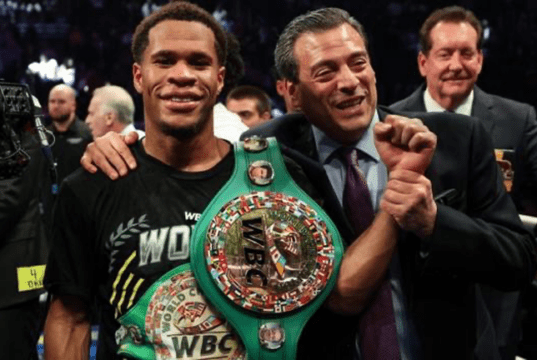 Devin Haney's victory over Regis Prograis has a lot of pundits eating their words Credit: Matchroom