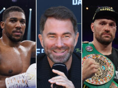 Eddie Hearn has called for Anthony Joshua and Tyson Fury to finally meet Photo Credit: Stephen Dunkley/Queensberry Promotions/Ed Mulholland/Matchroom