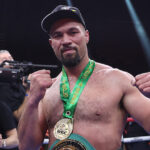 Parker ran out a clear winner over Wilder Photo Credit: Mark Robinson/Matchroom Boxing
