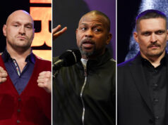 Roy Jones Jr believes Oleksandr Usyk must drop Tyson Fury multiple times when they fight next year Photo Credit: Photo Credit: Stephen Dunkley/Queensberry Promotions/Dave Thompson/Matchroom Boxing