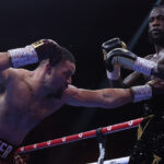 Parker defied the odds to defeat Wilder on points Photo Credit: Mark Robinson/Matchroom Boxing