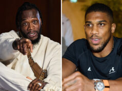 Deontay Wilder has warned Anthony Joshua ahead of their potential showdown in 2024 Photo Credit: Mark Robinson/Matchroom Boxing