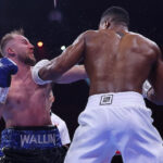 Joshua forced Wallin to retire after five rounds last December Photo Credit: Mark Robinson/Matchroom Boxing